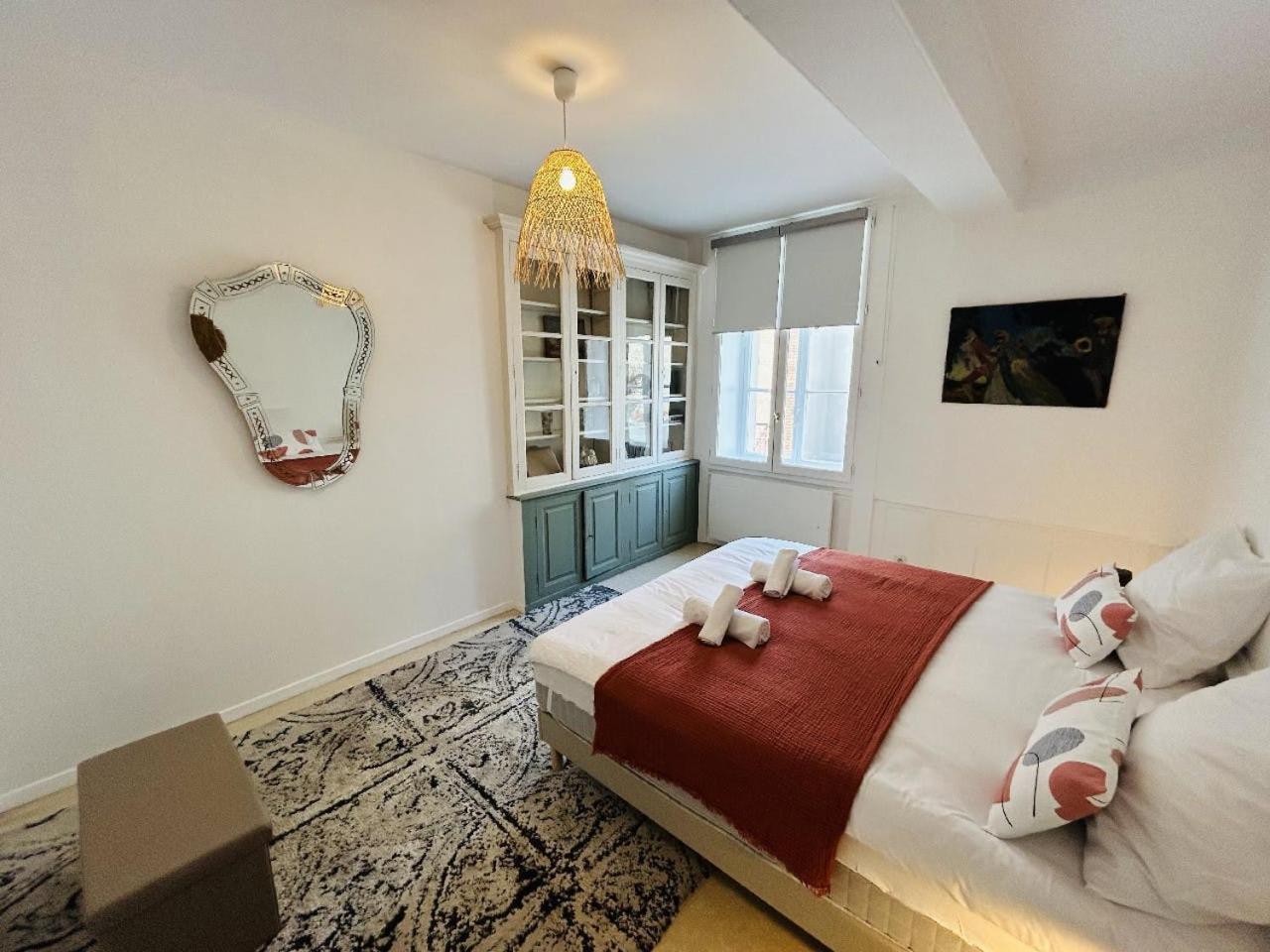 Lange Au Sourire Tournelles Cathedrale Apartment แร็งส์ ภายนอก รูปภาพ